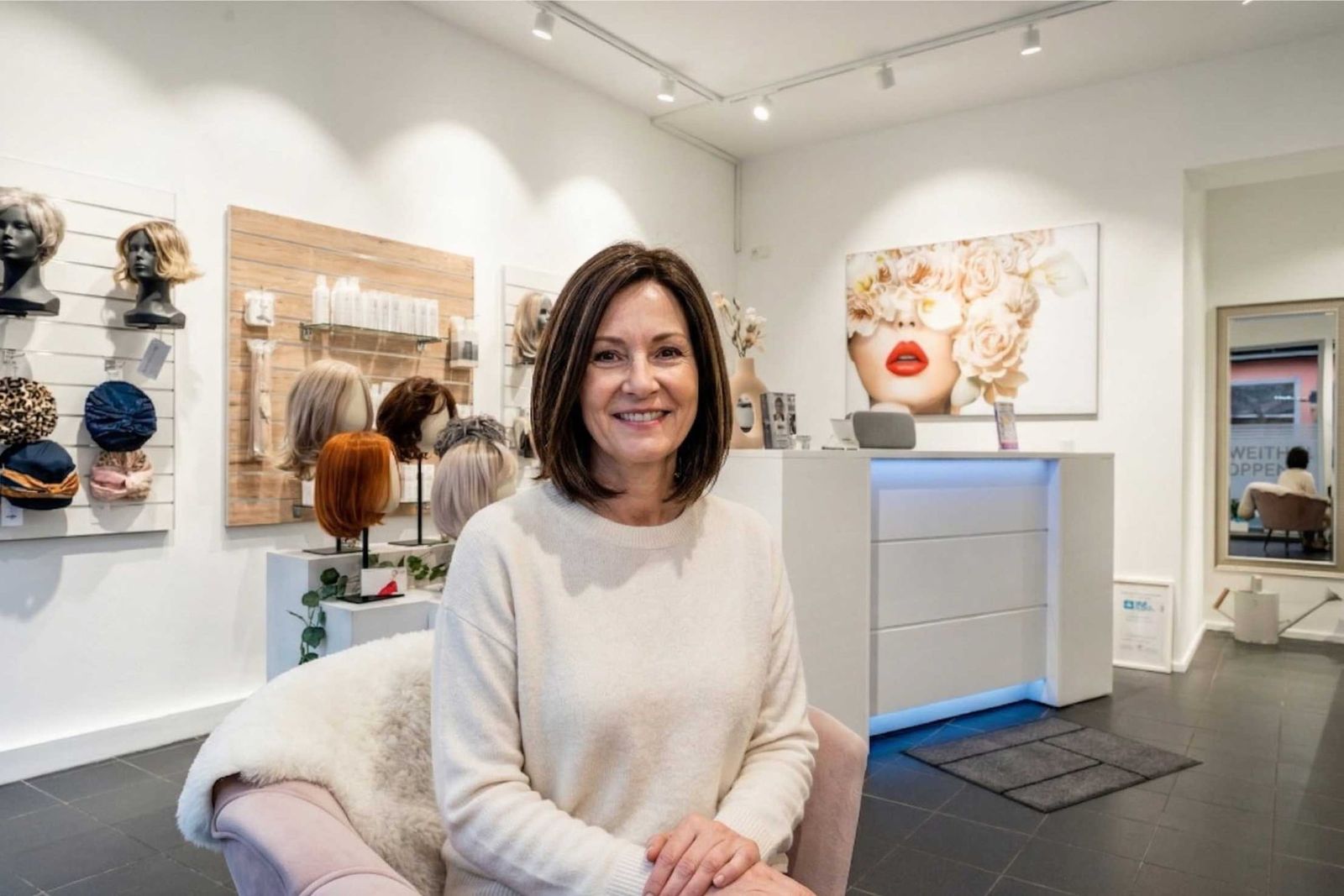 Friseurmeisterin und Inhaberin des Haarstudios Koppenberg
